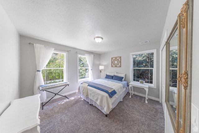 1320 E Canberra Dr, Lindon, UT 84042 - carpeted bedroom with a textured ceiling