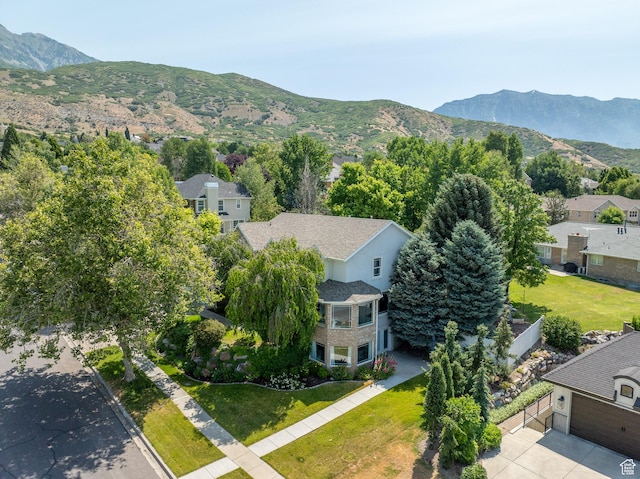 1320 E Canberra Dr, Lindon, UT 84042 - mountain view with nearby suburban area