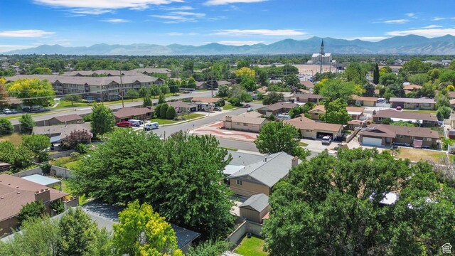 4663 S 2030 W, Taylorsville, UT 84129 - aerial view of residential area with mountains