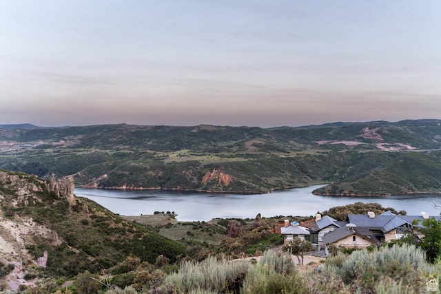 9156 N Sleeping Rock Cir, Kamas, UT 84036 - water view with a mountain backdrop