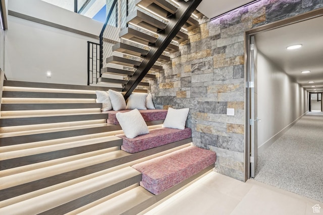 9156 N Sleeping Rock Cir, Kamas, UT 84036 - stairs with carpet
