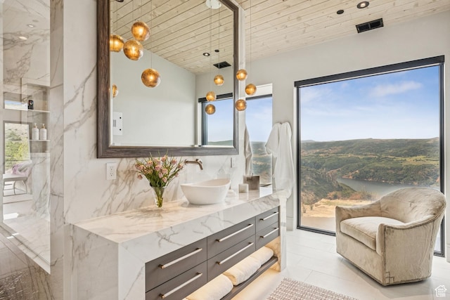 9156 N Sleeping Rock Cir, Kamas, UT 84036 - bathroom with vanity