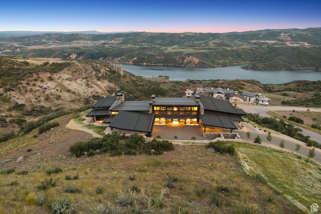9156 N Sleeping Rock Cir, Kamas, UT 84036 - view of property location featuring a water and mountain view