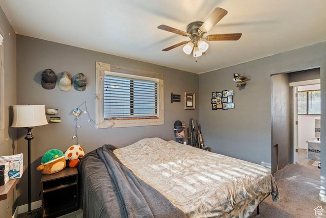 961 Hillview Rd, Brigham City, UT 84302 - bedroom with ceiling fan
