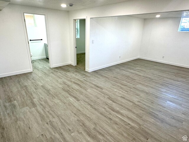 448 N 900 W, Salt Lake City, UT 84116 - unfurnished room featuring wood finished floors, recessed lighting, and a smoke detector
