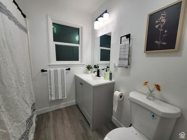 448 N 900 W, Salt Lake City, UT 84116 - bathroom featuring radiator heating unit, wood finished floors, vanity, and a shower with curtain