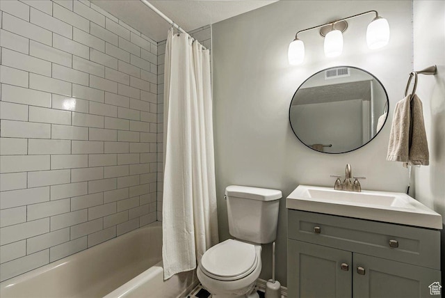 14618 S Gallatin Ln E, Draper, UT 84020 - bathroom featuring vanity and shower / bath combination with curtain
