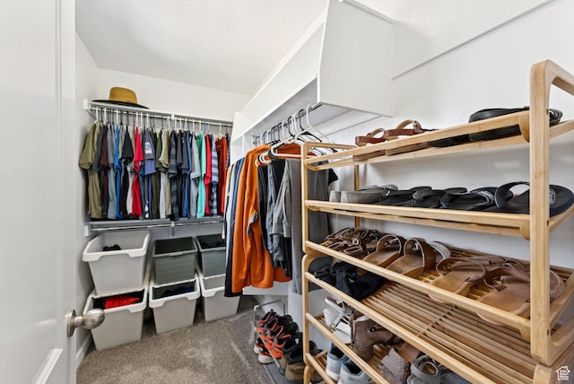 14616 S Auroral Way, Herriman, UT 84096 - walk in closet featuring carpet