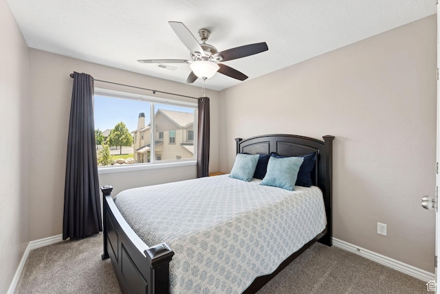 14616 S Auroral Way, Herriman, UT 84096 - carpeted bedroom featuring baseboards and a ceiling fan