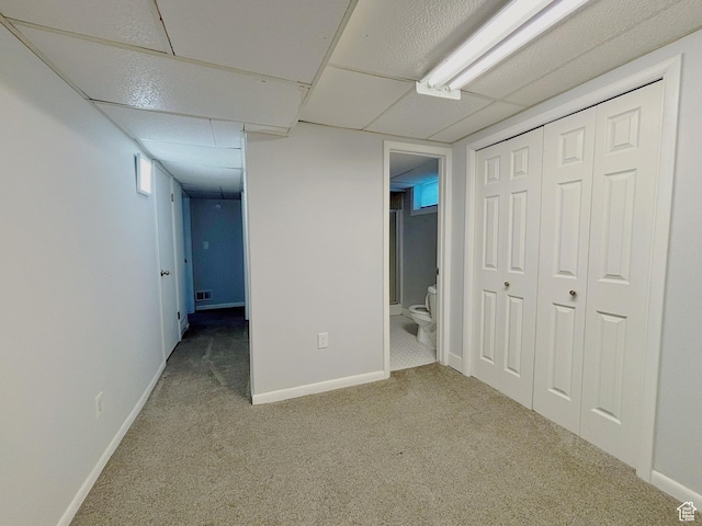 2057 E Castle Hill Ave, Cottonwood Heights, UT 84121 - finished below grade area featuring carpet floors and baseboards