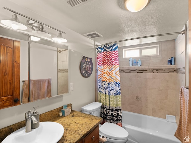 2618 W Mountain Rd, Tremonton, UT 84337 - bathroom with vanity and shower / bath combo with shower curtain