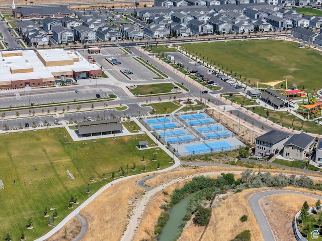 1052 W Azul Meadows Way S, Bluffdale, UT 84065 - aerial overview of property's location featuring nearby suburban area