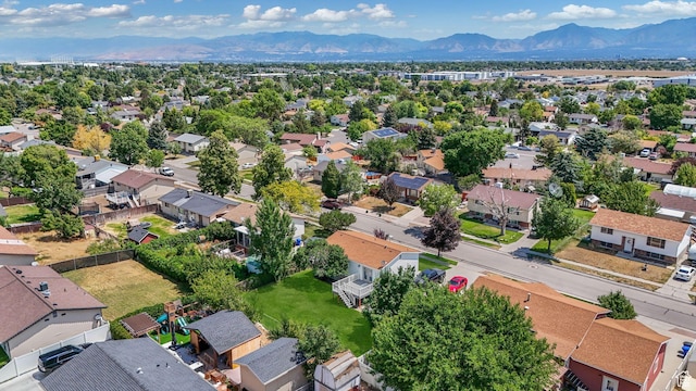 6568 S 5180 W, West Jordan, UT 84081 - aerial perspective of suburban area featuring a mountain backdrop