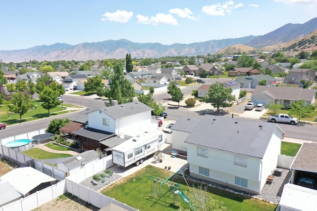 1018 S 810 W, Tooele, UT 84074 - aerial view of residential area with mountains