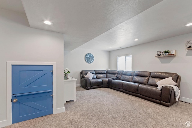 12212 S Sigmon Ln W, Herriman, UT 84096 - living area with carpet and recessed lighting