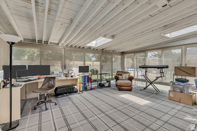 1895 E Brookhill Dr, Cottonwood Heights, UT 84121 - office space with carpet and plenty of natural light