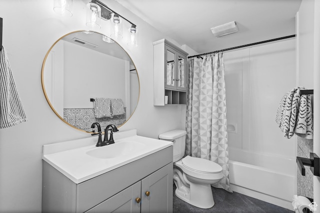 11362 S Mariposa Way E, Sandy, UT 84094 - bathroom featuring vanity and shower / bath combination with curtain