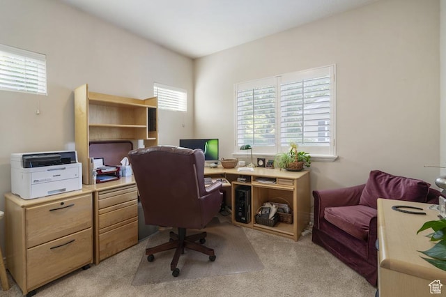 4470 S Snowmass Ct, Millcreek, UT 84124 - office with plenty of natural light and light colored carpet