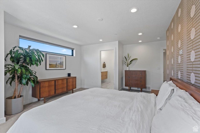537 S 500 E Unit 106, Salt Lake City, UT 84102 - bedroom featuring recessed lighting and connected bathroom