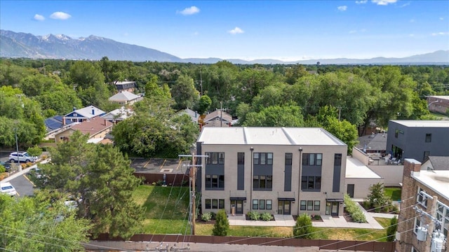 537 S 500 E Unit 106, Salt Lake City, UT 84102 - bird's eye view of a mountainous background and a heavily wooded area