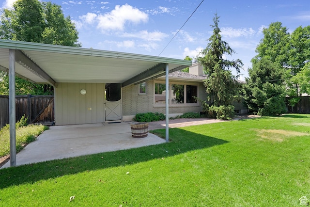 451 S 800 E, Orem, UT 84097 - back of house with brick siding and a patio area