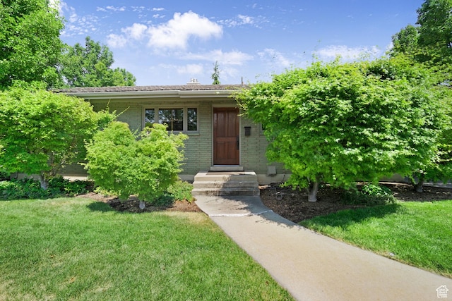 451 S 800 E, Orem, UT 84097 - view of front of property with a front lawn and brick siding