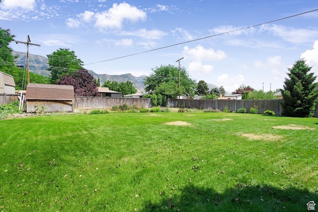 451 S 800 E, Orem, UT 84097 - fenced backyard featuring a mountain view