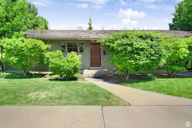 451 S 800 E, Orem, UT 84097 - view of front of house with a front lawn and brick siding