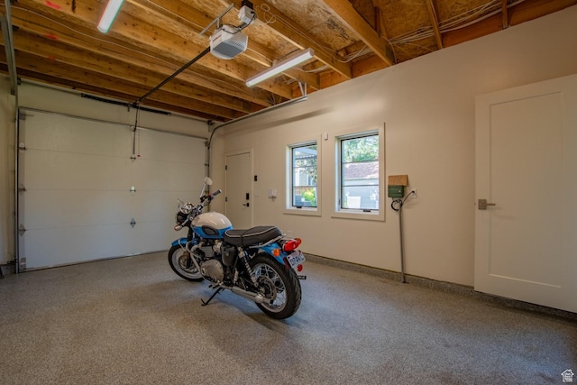 1127 S Denver St S, Salt Lake City, UT 84111 - garage featuring a garage door opener