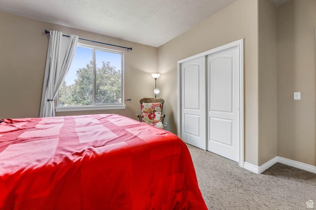 14346 S Fort Duchesne Cv, Herriman, UT 84096 - carpeted bedroom featuring baseboards and a closet