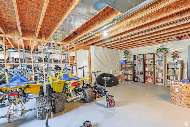 14346 S Fort Duchesne Cv, Herriman, UT 84096 - view of unfinished below grade area