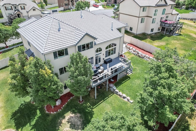 14346 S Fort Duchesne Cv, Herriman, UT 84096 - aerial view of residential area