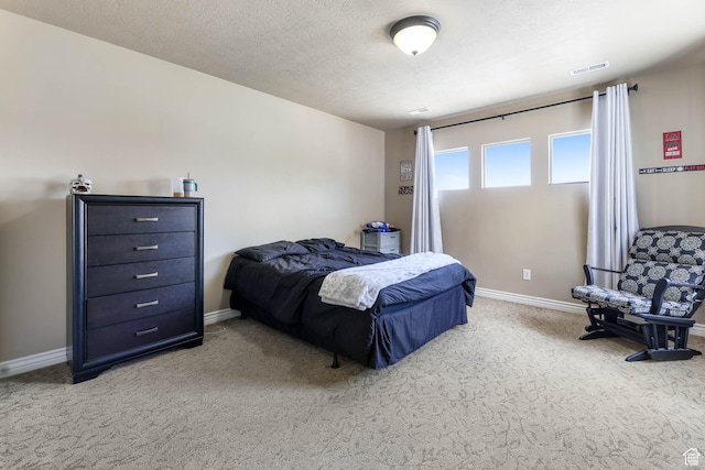 14346 S Fort Duchesne Cv, Herriman, UT 84096 - bedroom featuring carpet floors and a textured ceiling