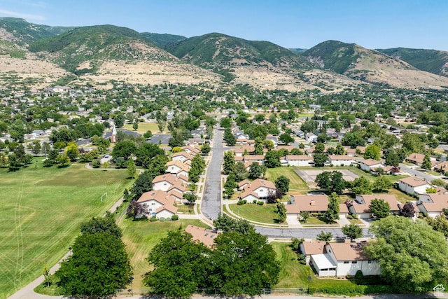 1241 N 575 W, Centerville, UT 84014 - aerial view of property and surrounding area with mountains and nearby suburban area