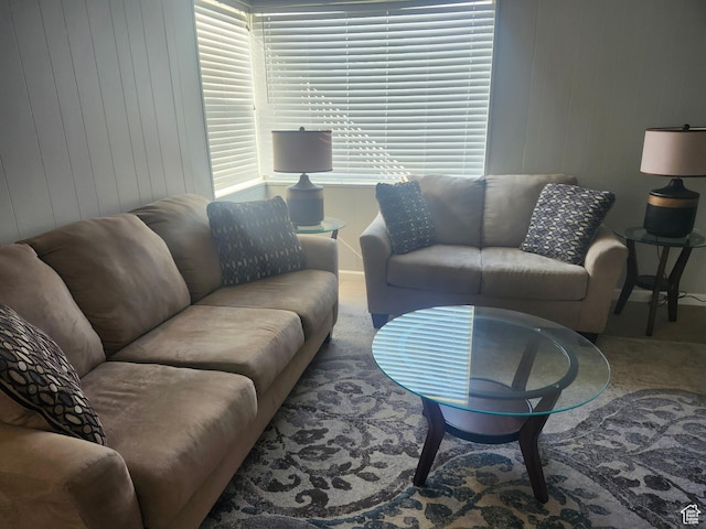 911 E Canyon Rd, Ogden, UT 84404 - living area with wood walls
