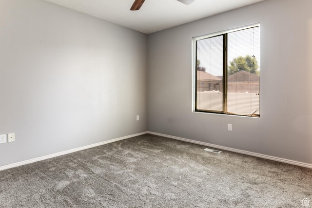 231 Amanda Lynn Ln, Midvale, UT 84047 - carpeted empty room with a ceiling fan and baseboards