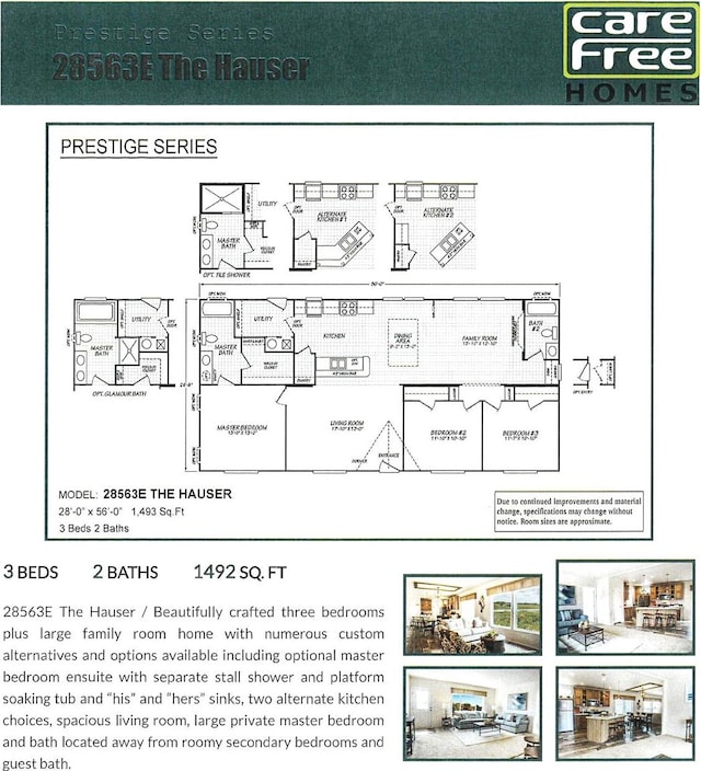 1435 E 5975 S Unit 14, Vernal, UT 84078 - view of floor plan / room layout