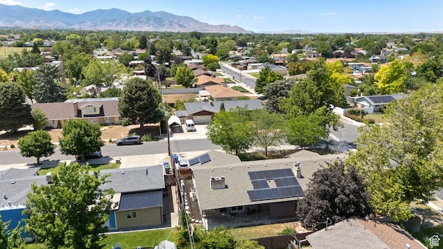 4281 S Nielsen Way, West Valley City, UT 84119 - aerial view of residential area featuring a mountain backdrop