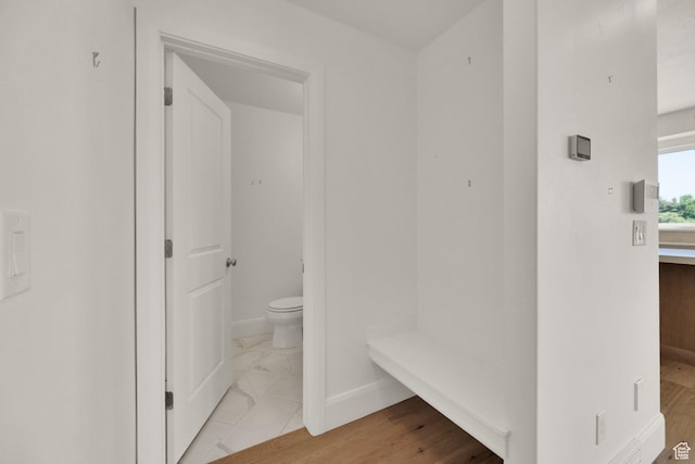 1378 E Orchard Ridge Ln, Kaysville, UT 84037 - mudroom featuring baseboards