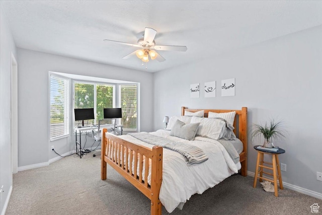 597 E 700 N, Tooele, UT 84074 - bedroom with carpet floors and a ceiling fan