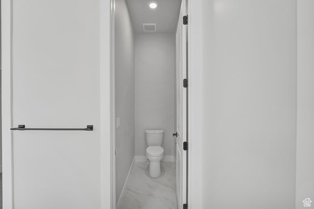6199 W Wapiti Ridge Ln Unit 333, Herriman, UT 84096 - bathroom featuring marble look tile flooring and recessed lighting
