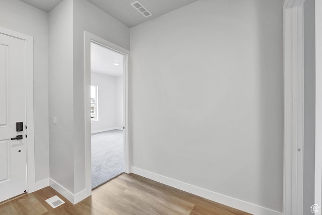 6199 W Wapiti Ridge Ln Unit 333, Herriman, UT 84096 - corridor featuring wood finished floors and baseboards