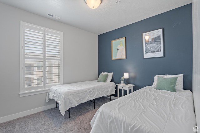 14642 S Mckellen Dr Unit C303, Herriman, UT 84096 - carpeted bedroom with multiple windows and a textured ceiling