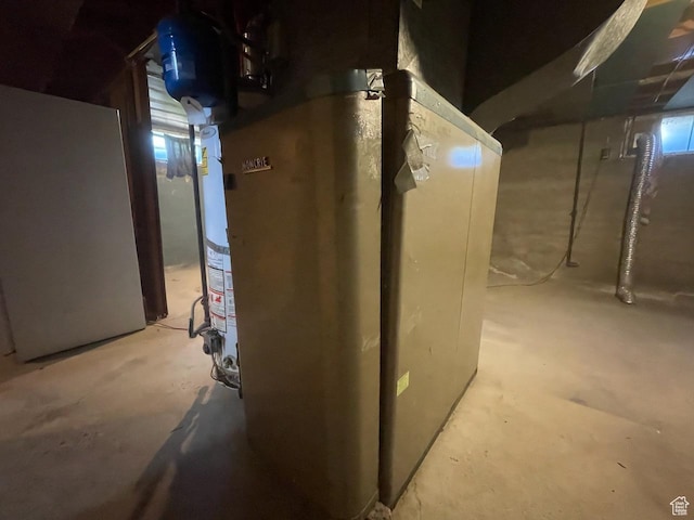115 W Lester Ave, Murray, UT 84107 - basement featuring freestanding refrigerator