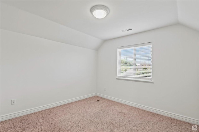 1076 W River Hill Dr, Spanish Fork, UT 84660 - bonus room featuring vaulted ceiling and carpet floors