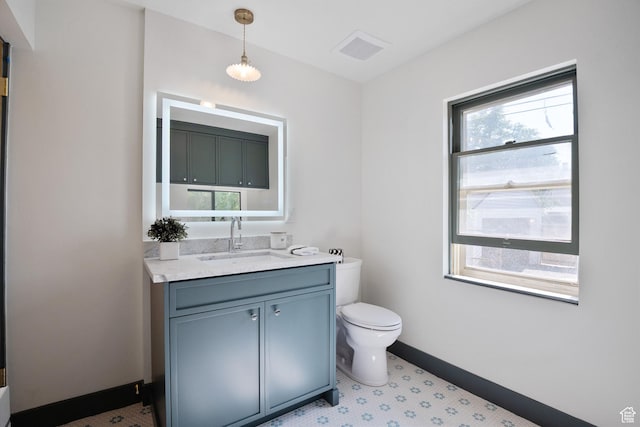 1214 E Parkway Ave, Salt Lake City, UT 84106 - bathroom with toilet and vanity