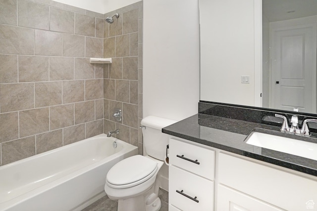 350 W Camino Borde, Washington, UT 84780 - bathroom featuring vanity and bathtub / shower combination