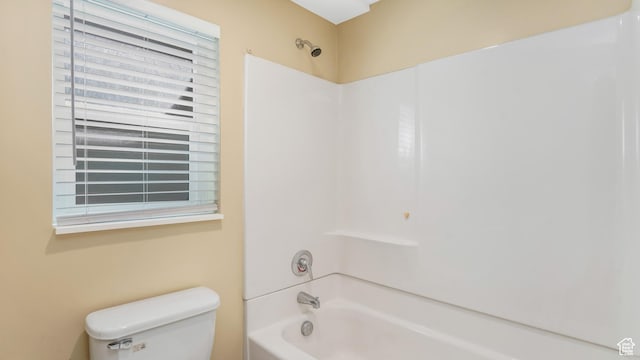 4878 S 3450 W, Roy, UT 84067 - bathroom with toilet and shower / washtub combination