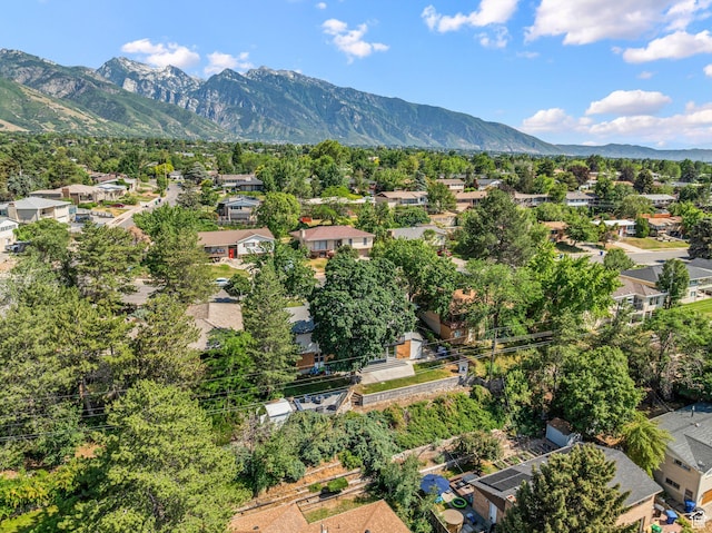 2451 E Cavalier Dr, Cottonwood Heights, UT 84121 - aerial view of property and surrounding area featuring nearby suburban area