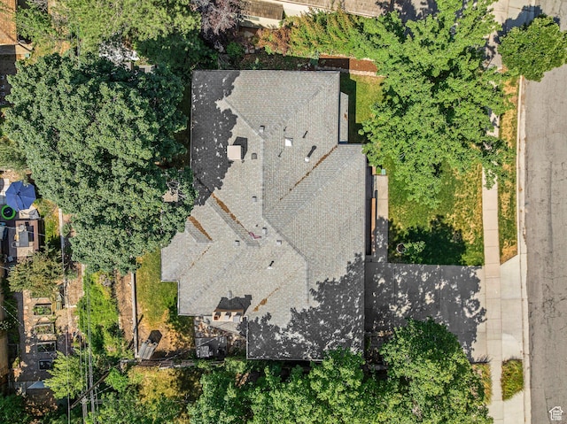 2451 E Cavalier Dr, Cottonwood Heights, UT 84121 - view from above of property